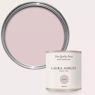 Laura Ashley Blush Matt Emulsion Paint Sample