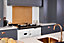 Laura Ashley Copper Glass Kitchen Splashback 900mm x 750mm