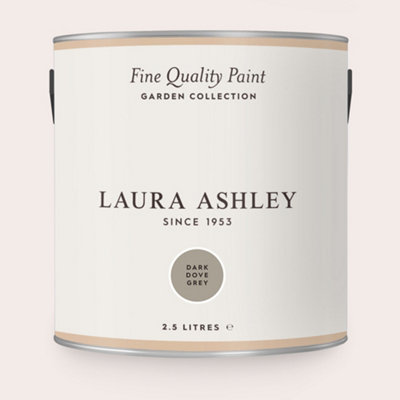 Laura Ashley Dark Dove Grey Garden Paint 2.5L