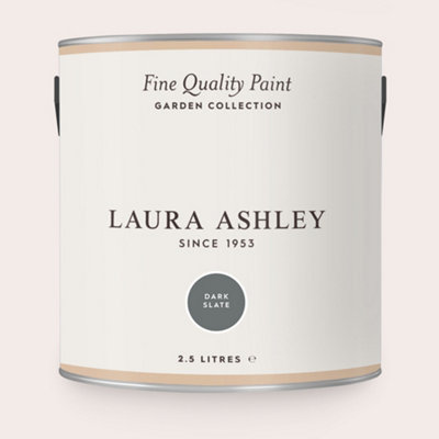 Laura Ashley Dark Slate Garden Paint 2.5L