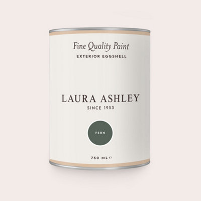 Laura Ashley Fern 750ml Exterior Eggshell Paint