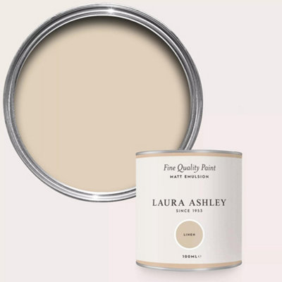 Laura Ashley Linen Matt Emulsion Paint Sample