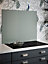 Laura Ashley Mineral Grey Glass Kitchen Splashback 900mm x 750mm