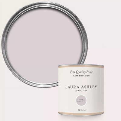 Laura Ashley Pale Amethyst Matt Emulsion Paint Sample