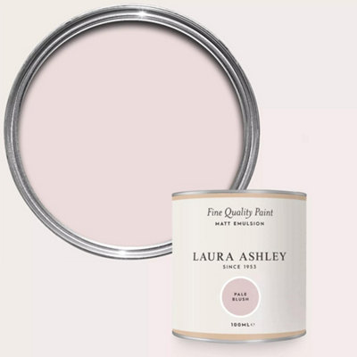 Laura Ashley Pale Blush Matt Emulsion Paint Sample