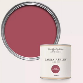 Laura Ashley Pale Cranberry Matt Emulsion Paint Sample