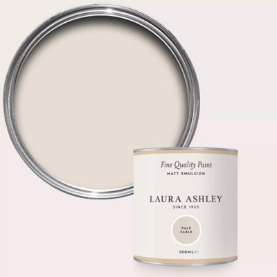 Laura Ashley Pale Sable Matt Emulsion Paint Sample