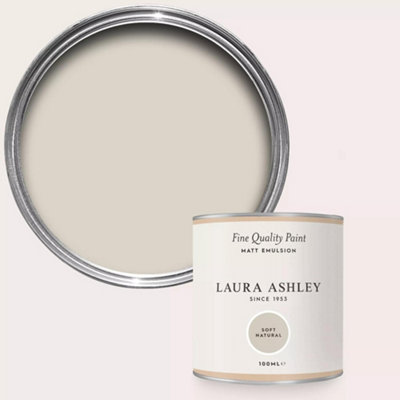 Laura Ashley Soft Natural Matt Emulsion Paint Sample