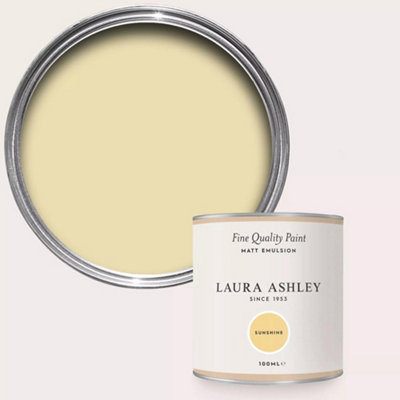 Laura Ashley Sunshine Matt Emulsion Paint Sample