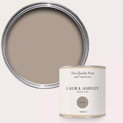 Laura Ashley Truffle Matt Emulsion Paint Sample