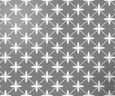 Laura Ashley Wicker Charcoal Glass Kitchen Splashback 900mm x 750mm