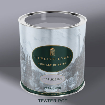 Laurence Llewelyn-Bowen Off the Wall Petrichor Grey Paint Tester Pot 100ml