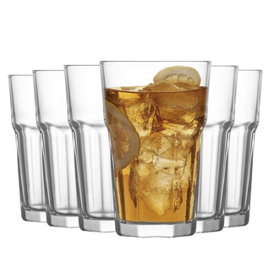 LAV - Aras Highball Glasses - 300ml - Pack of 6 | DIY at B&Q