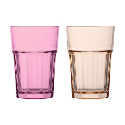 LAV - Aras Highball Glasses - 365ml - Multicolour - Pack of 6 - 7