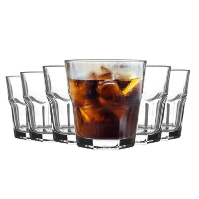 LAV - Aras Whisky Glasses - 200ml - Pack of 6 | DIY at B&Q