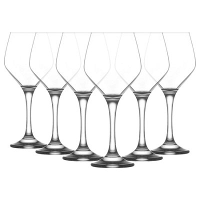 LAV Ella Red Wine Glasses - 440ml - Pack of 6