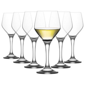 LAV Ella White Wine Glasses - 260ml - Pack of 6