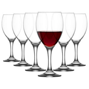 LAV Empire Red Wine Glasses - 455ml - Pack of 6