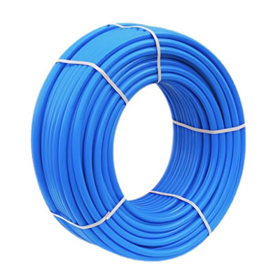 LavaTap 20mm MDPE Pipe Mains Water Supply Medium Density Polyethylene Blue Underground (25M)