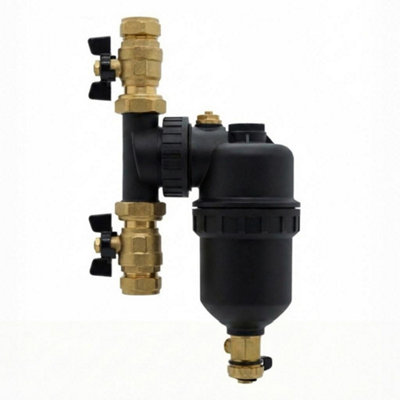 LavaTherm 22mm Magnetic Filter & 15mm Scale Reducer Part L Boiler Kit
