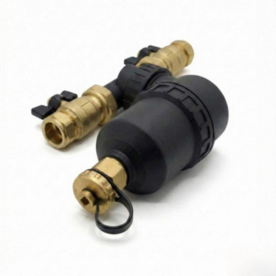 LavaTherm 22mm Magnetic Filter & 15mm Scale Reducer Part L Boiler Kit
