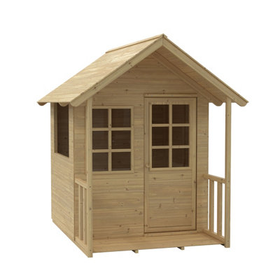 Lavender Cottage Wooden Playhouse FSC certified