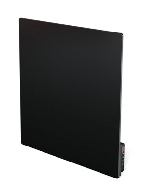 Lavender Glass Infrared Heater - Black - Smart WiFi control - 400W Price Comparisons | Compare The Build