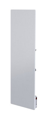Lavender Glass Infrared Heater Vertical - Grey - Smart WiFi control - 400W