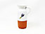 Lavender Hand Dipped Plant Ceramic Kitchen Dining Rustic Bottle Pourer Jug 0.5L (H) 18cm