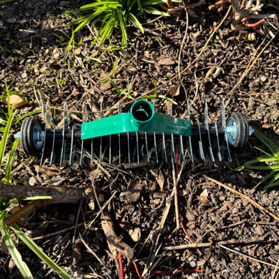 Lawn Aerator Scarifier Head, Effective Manual Lawn Grass Soil ...