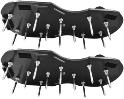 Lawn Aerator Shoes Garden Equipment Universal Fit Stainless Steel Spikes