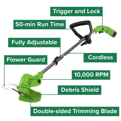 Lawn Barber 2-in-1 Hedge Trimmer and Edger - 5