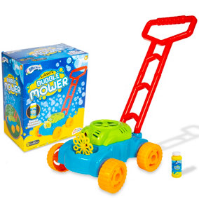 Lawn Bubble Mower Bubbles Machine Blower Garden Party Summer Toy gift