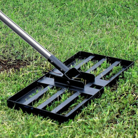 Lawn Leveling Rake Tool - Lawn Lute for Soil, Top Dressing and Compost - 75cm 30"