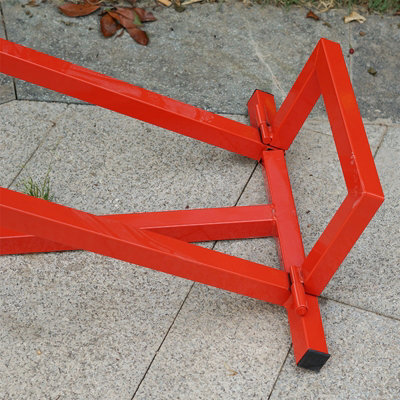 Lawn Ride on Mower Lifter Telescopic Jack for Garden Tractor Manual Lift Ramp Max 400kg - 5