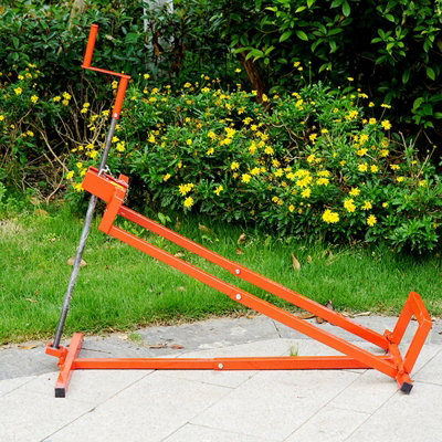 Lawn Ride on Mower Lifter Telescopic Jack for Garden Tractor Manual Lift Ramp Max 400kg - 7