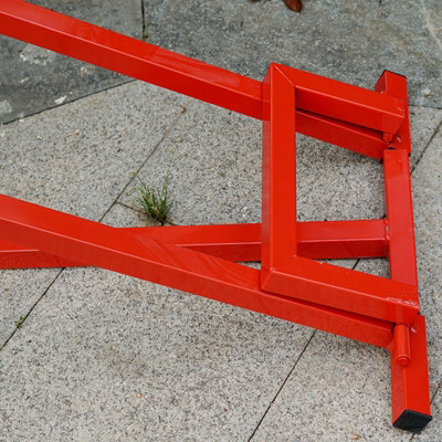 Lawn Ride on Mower Lifter Telescopic Jack for Garden Tractor Manual Lift Ramp Max 400kg - 8