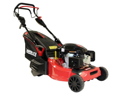 Petrol roller lawn discount mower