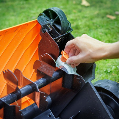 LawnMaster 1350W 33cm 2-in-1 Lawn Scarifier and Rake - 2 Year Guarantee