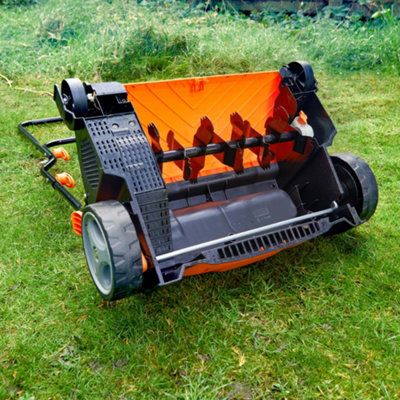 LawnMaster 1350W 33cm 2-in-1 Lawn Scarifier and Rake - 2 Year Guarantee