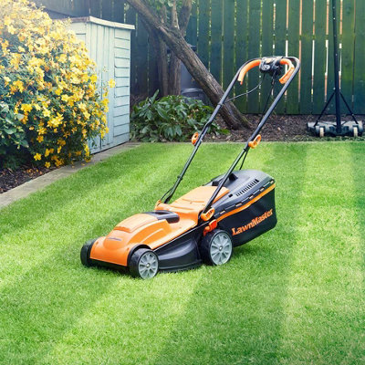 B&q battery deals operated lawn mowers