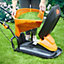 LawnMaster 1500W 33cm Hover Mower with Collection