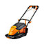 LawnMaster 1500W 33cm Hover Mower with Grass Collection - 2 Year Guarantee