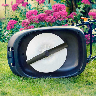 LawnMaster 1500W 33cm Hover Mulching Mower - 2 Year Guarantee
