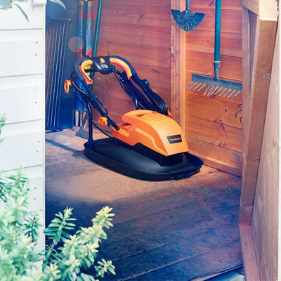 LawnMaster 1500W 33cm Hover Mulching Mower - 2 Year Guarantee