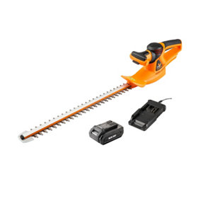 LawnMaster 24V 52cm Hedge Trimmer with Battery and Charger - 2 year guarantee