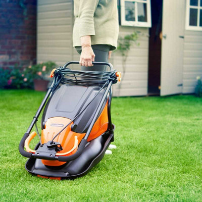 LawnMaster 36cm 1800W Hover Mower with Grass Collection Year - Main Image