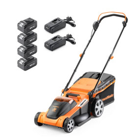 B&q lawnmowers online cordless