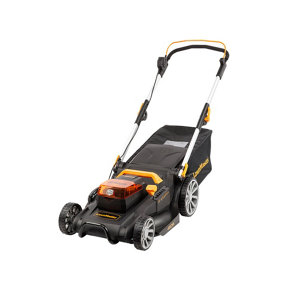 LawnMaster 60V Max 46cm Cordless Lawnmower with 5.0AH battery, Charger and Rear Roller