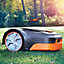 LawnMaster L12 Robotic Lawnmower with Charging Station, 180m boundary wire and 300 pegs, Suitable for large lawns up to 800m2